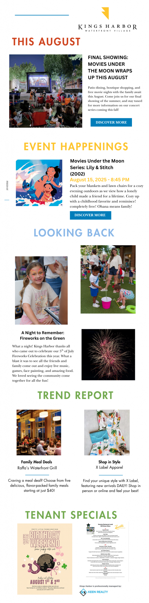 August 2025 Newsletter