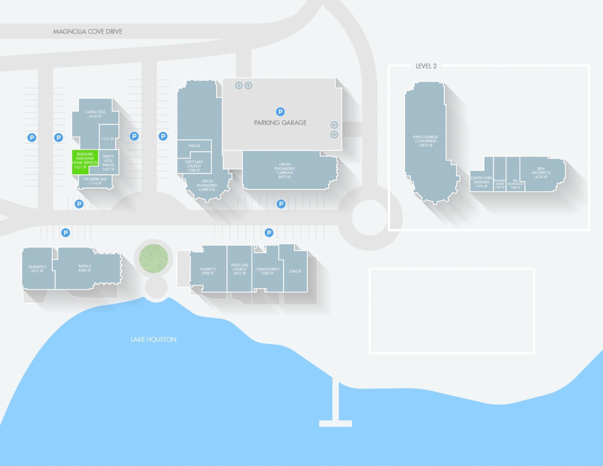 Berkshire Hathaway HomeServices Premier Properties kings harbor location map